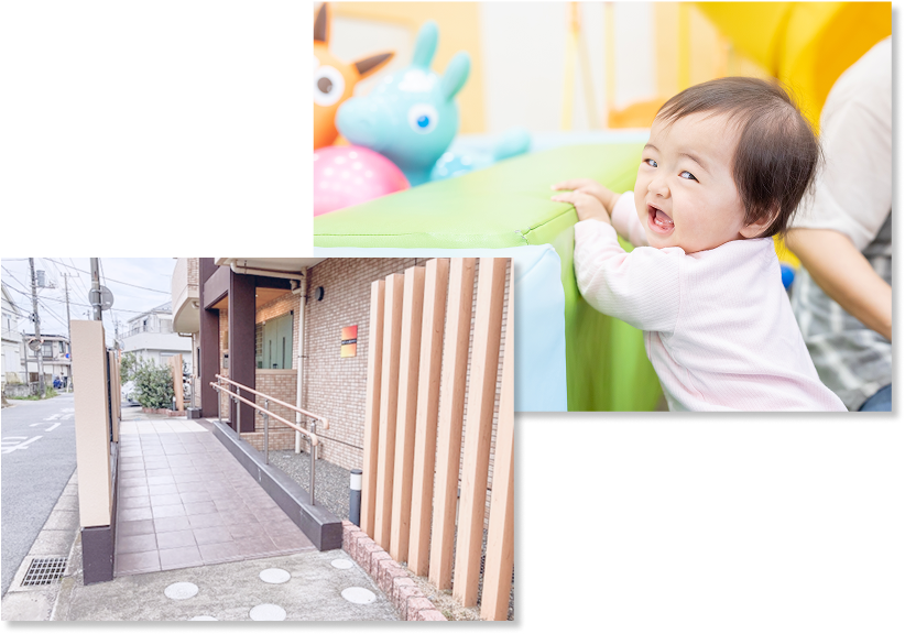 小さなお子さまからご年配の方まで通いやすい